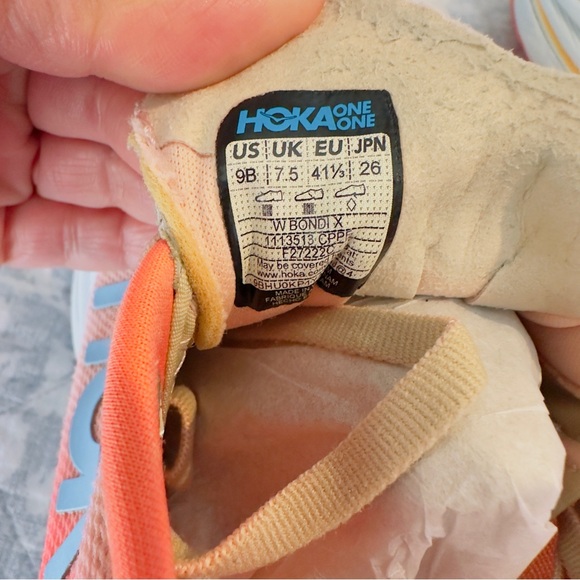 Hoka bondi x women 9 guc - Picture 3 of 6